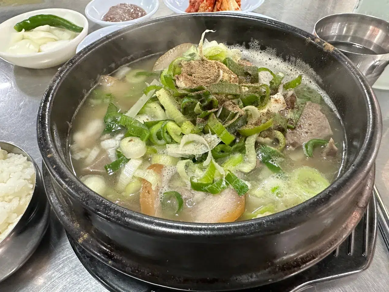 작별했던 순대국집이 집 근처로 따라왔다. 의정부 버드나무 순대국